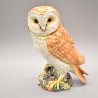 Beswick Owl Figurine Large Size 8 Inches Tall Vintage Beswick England Ceramic Owl 1046