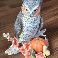 VTG LENOX OWL Midnight Visitor on Branch  2005