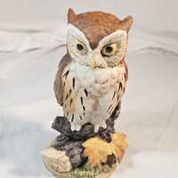 Vintage Great horned owl figurine by Andrea by Sadek