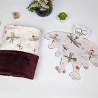 Winged keys personalized blanket, owl baby comforter, flying keys blanket, wizarding world gift, wiz