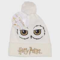 Harry Potter Hedwig Beanie – Cozy Owl-Inspired Knit Winter Hat, Magical Snowy Style, Soft Gift