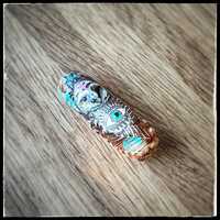 Owl Barrel Bead