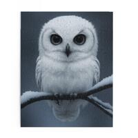 Snowy Owl Puzzle - Serene Winter Bird Jigsaw, Elegant Nature Decor Gift, Timeless Wildlife Puzzle fo