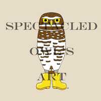 Chibi Burrowing Owl Adopt | Yellow Rainboots
