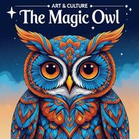 Owl Mandala Coloring Book: 250 Page Stress Relief Animal Designs