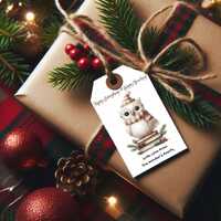 Merry Christmas Teacher Tag Christmas Owls Teacher Gift Tags School Gift Tag Appreciation Tag Person