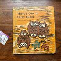 Vintage Children's Book, 70’s Owl Book About Individuality, Uniqueness. “There&rsquo