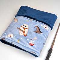 little wizard gift, magic owl blanket, personalized baby blanket, baby wizard blanket, newborn baby 