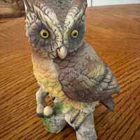 Vintage Owl figurine by Lefton Japan