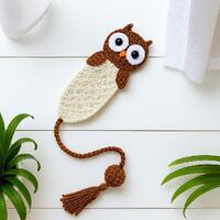 Crochet Owl Bookmark Pattern PDF – Cute Amigurumi Animal Bookmark – Easy Beginner Friend