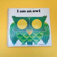 I am an Owl  by Giorgio Vanetti (HB) Methuen 1981 - Eye Holes Throughout
