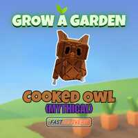 Cheapest Grow A Garden - Cooked Owl |  Crafting Update Mythical Pet (1 PIECE)