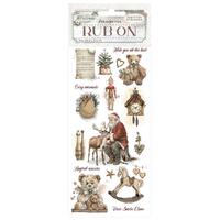 Stamperia - Rub-on - The Owl's House - Teddy Bears