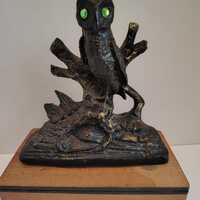 Vintage Koal Kraft Owl-Made from Coal