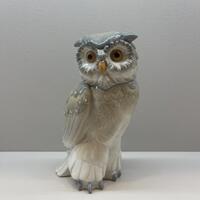 NAO by Lladro Porcelain Owl Figurine – Handcrafted Spain, Glossy Finish