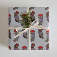 Christmas Owls Gift Wrap | Mr and Mrs Owl | Xmas Gift Wrapping Papers