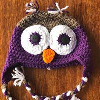 Owl Hat Crochet PATTERN