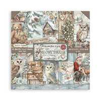 Stamperia 12x12 The Owl's House Cardstock - Double Sided Paper - Owl's House Collection - Ac