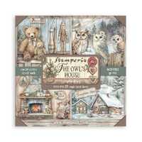 Stamperia XL 12x12 The Owl's House 22 Sheets - Single Sided Cardstock - 12x12 Cardstock - Owls H