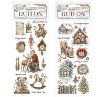 Stamperia  The Owl's House Rub On ,Scrapbook Transfer Rub On ,Crafts Supplies,Collage,Adhesive N