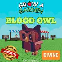 Roblox Grow A Garden - Blood Owl - (Divine) 1 piece Fast Delivery