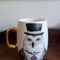 Mr Owl Mug, Owl in a Top Hat, Pier 1