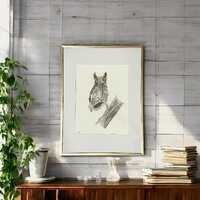 Owl Watercolor Painting | Original Artwork | 12" x 16"| Birds| Home Decor| Fall