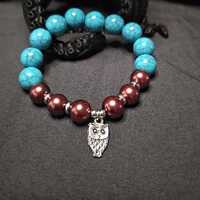 Owl Bead Bracelet