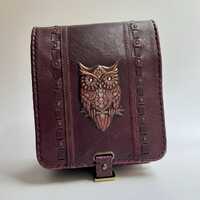 Owl colorful leather bag for women Small leather crossbody bags for women Small leather cross body p