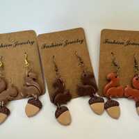 Fall Animals, squirrels, owls