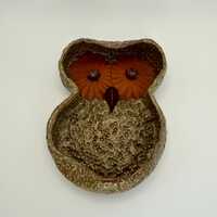 Vintage Studio Art Pottery Owl