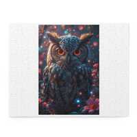 Owl Puzzles: Enchanting Night Scene, 120, 252, 500-Piece Jigsaw, Perfect Gift for Nature Lovers, Fam