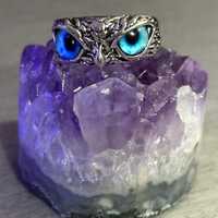Sacred Owl of the Wood Adjustable Ring Halloween Costume Spirit Animal
