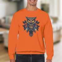 Spooky Owl Halloween T-Shirt: Creepy Bird Design