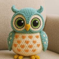 Crochet Owl Amigurumi Pattern: Easy Beginner Tutorial (PDF Download