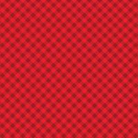 Jolly Bias Check Medium Red - Owl Be Home For Christmas 16586-19 by Benartex Fabrics