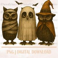 owl halloween png, owl halloween tshirts,  owl halloween shirt, Owl Pumpkin Png, Ghost Owl Png, Retr
