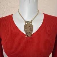 Owl Assemblage Necklace Using Vintage Components
