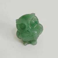 Natural Aventurine carved owl statue