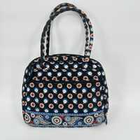 Vera Bradley Owl and Flower Black Handbag
