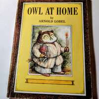 Vintage Owl at Home Book by Arnold Lobel, 1975 First Edition