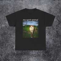 my spirit animal funny cat owl meme, Funny meowl meme shirt, silly cat meme shirt, gift for her, Bra