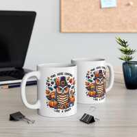 Autumn Owl Mug, Fall Coffee Cup, Halloween Gift, Cozy Decor, Harvest Celebration Drinkware