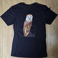 Barn Owl T-shirt, 100% Cotton Soft Touch, original Wildlife Photography, Unisex S, M ,L