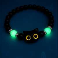 Glow in the Dark Owl Beaded Bracelet – Cute Animal Jewelry, Two Styles Available, Adjustable G