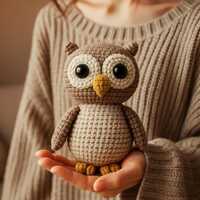 Amigurumi Owl Crochet Pattern: PDF Digital Download