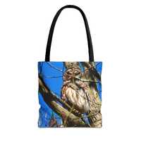 Charming Owl Tote Bag - Nature Lover's Accessory, Eco-Friendly Shopping Bag, Gift for Birdwatche