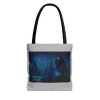 Electric Souls Tote Bag, Bohemian Bag, Owl Art Tote, Artsy Shopper, Gift for Him or Her, Festival Ac