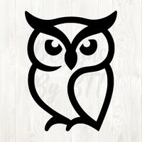 owl png svg, owl outline svg, owl clipart png, owl digital download, owl vector, owl image png, cute
