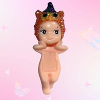 Bedazzled Sonny Angel Hipper- Orange Owl